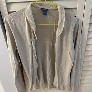 Ann Taylor Dressy Ruffled edged cardigan